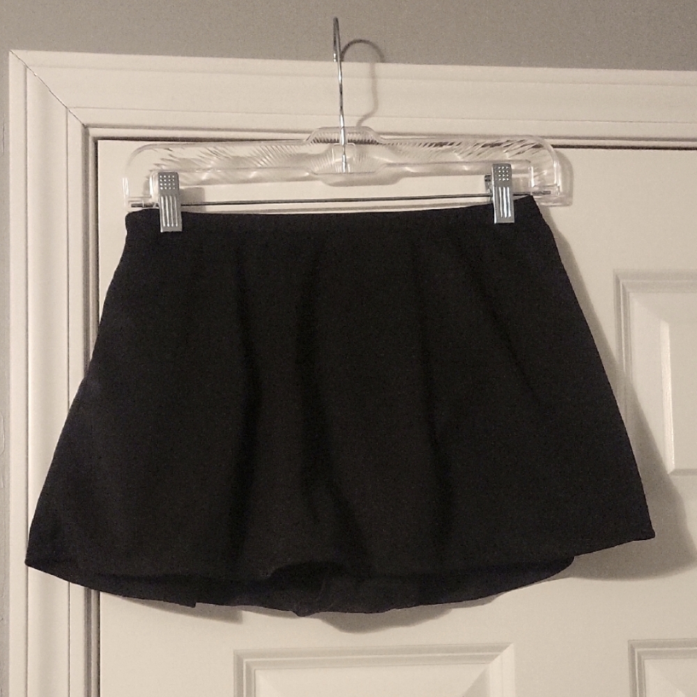 Black Swim Skirt